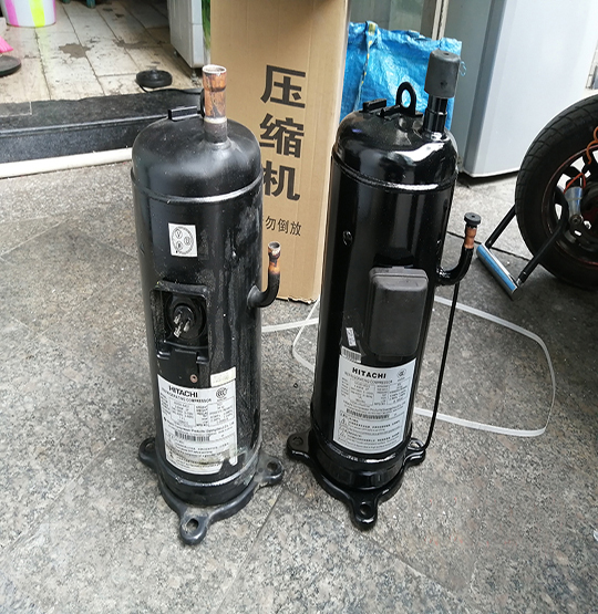 柘荣中央空调压缩机的更换维修